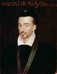 Porträtt av Henri III (1551-89)
