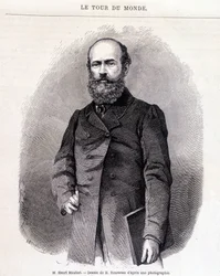 Porträtt av Henri Mouhot - i "Tour du Monde", 2:a sem. 1863