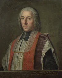 Porträtt av Jacques Denis Cochin (1726-83) Grundare av Saint-Jacques Hospital