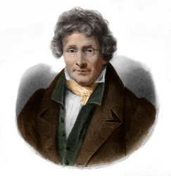 Porträtt av Jean Francois Le Breton (1762-1838) målare och fysiker.