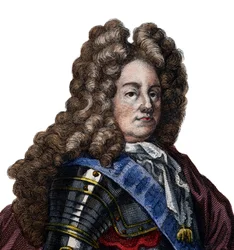 Porträtt av Louis Joseph de Bourbon, hertig av Vendome (1645-1712), fransk militärbefälhavare och marskalk av Frankrike.