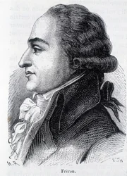 Porträtt av Louis Marie Stanislas Freron (1754-1802), fransk publicist - i "" L