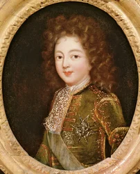 Porträtt av Ludvig av Frankrike (1682-1712)