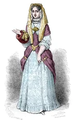 Porträtt av Madame d