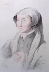 Porträtt av Marguerite d