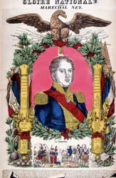 Porträtt av marskalk Michel Ney (1769 - 1815).