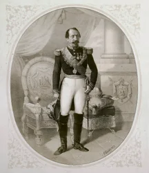 Porträtt av Napoleon III (1808 - 1873)