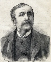 Porträtt av Paul, greve av Remusat (1831-1897), fransk journalist och författare