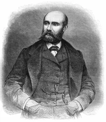 Porträtt av Paul Henry Corintin Feval (Paul Feval pere