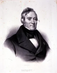 Porträtt av Pierre Baillot (1771-1842) graverad av Julien (litho)