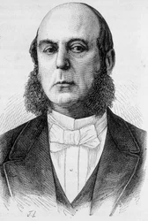 Porträtt av Pierre Jules Baroche, fransk politiker (1802 - 1870)