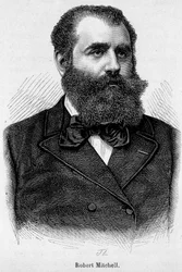 Porträtt av Robert Mitchell - i ""L