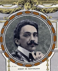 Porträtt av Robert de Montesquiou (1855-1921), fransk författare.