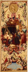 Regence Gobelins gobeläng med berättelsen om Don Quijote, 1717-18