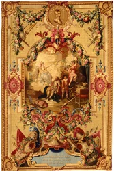 Regence Gobelins gobeläng med berättelsen om Don Quijote, 1717-18