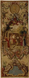 Regence Gobelins gobeläng med berättelsen om Don Quijote, 1717-18