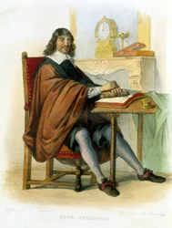 René Descartes skriver - i Ed. Mennechet, "" Le Plutarque francais ""