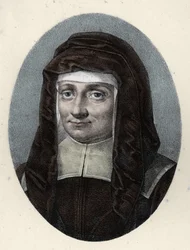 Saint Louise de Marillac, änka efter Antoine le Gras (1591 - 1660).