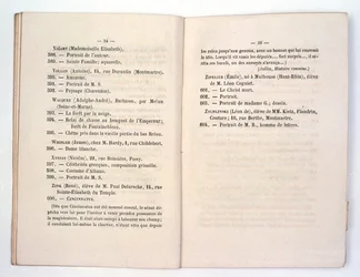 Salon des Refuses katalogpost för Whistlers Dame Blanche (Symphony in White No.1: The White Girl) 1863