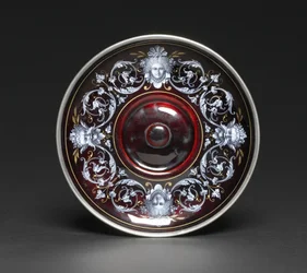Fat, ca 1880-1900 (silver, emalj) (se även 500393)