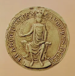 Ludvig VIII:s sigill (1187-1226) (vax)