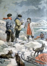 Sök efter Andree-expeditionen 1897 som försökte nå Nordpolen med ballong