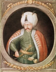 Selim I (1466-1520) kallade Yavuz den grimme, sultan 1512-20