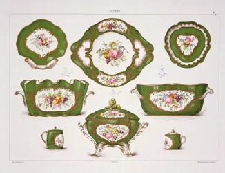 Sevres middagsservering