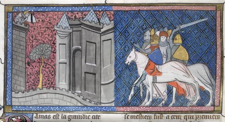 Belägringen av Damaskus - Ludvig VII den unge