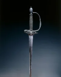 Litet svärd, sent 1600-tal