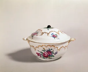Soppskål, gjord i Tournai, 1775-80 (porslin)