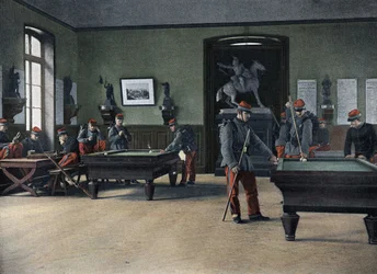 Special militärskola Saint-Cyr (Saint Cyr), inredningstjänst: Spelrum.