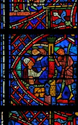 St. Apollinaire: besöks av en ängel i fängelse (w36)