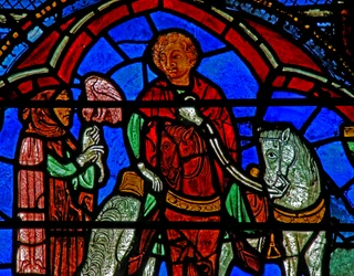 St Cheron fönster: hawking? (w15)