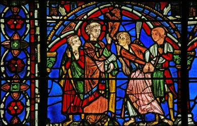 St Cheron-fönster: helar en besatt person (w15)