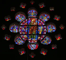 Johannes Döparen i öknen med Agnus Dei(w116)
