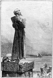 St Simeon Stylites, sent C19th