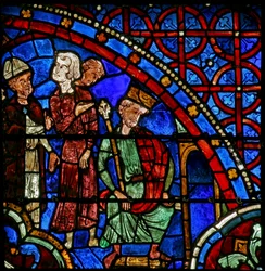 St Thomas Becket presenteras för Henrik II (w18)