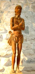 Stående Kristus (trä)