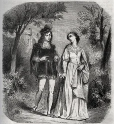 Tantot gick de tillsammans i parken: Francesca de Rimini (Francoise de Rimini