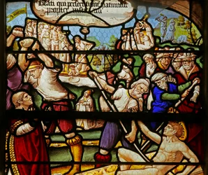 Saligprisningarna: Saliga är de som utsätts för förföljelse för rättfärdighetens skull: St Stephens och St Laurence martyrskap