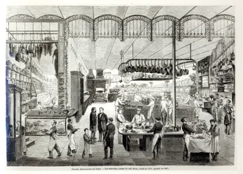 The Cafe Riche nya kök, 1866