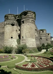 Chateau dAngers, färdigställd 1238