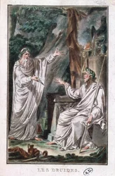 Druiderna, illustration till en pjäs, c.1800