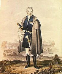 The Duke of Wellington (1769-1852) (färg litho)
