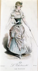 Elfen, dräkt för en prydnadsboll med batteri, c.1885