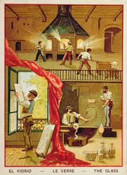 Glaset, illustration från en barnbok