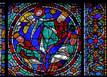 The Life of Christ window: The Magi - varnad i en dröm (w50)