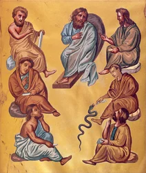Antikens stora läkare, fascimile från Codex Constantinopolitanus av Dioscorides