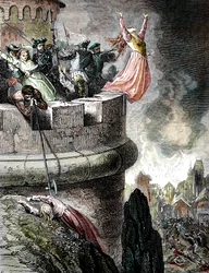 Massakern av Vaudois av Mérindol 1545, 1866